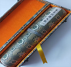 呼玛书画装裱案例